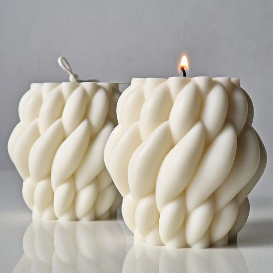 Raindrop Rope Candle