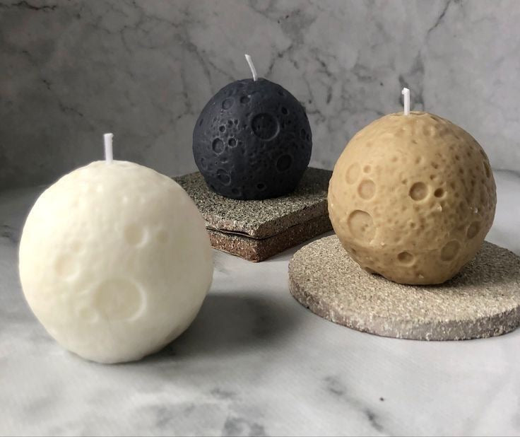 Celestial Moon Candle