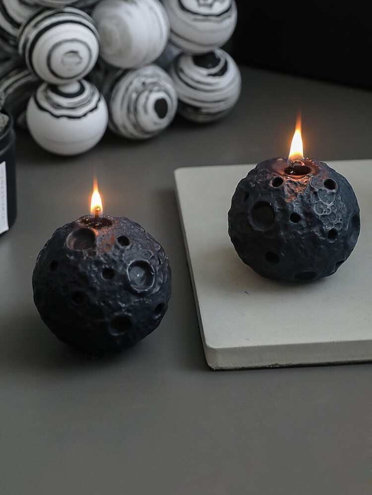 Celestial Moon Candle