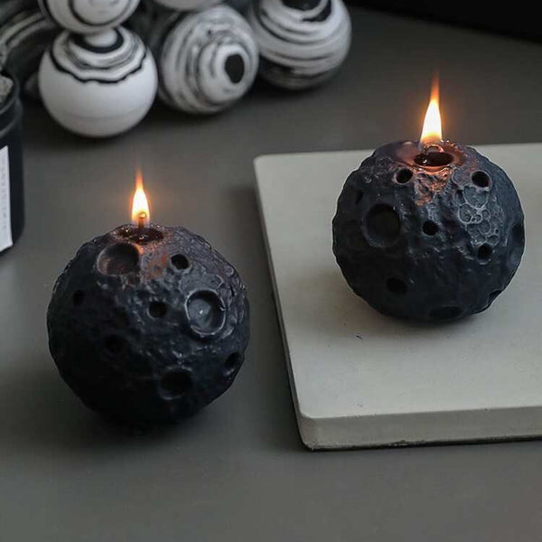 Celestial Moon Candle